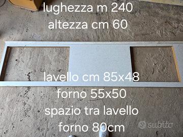 Top per cucine componibili