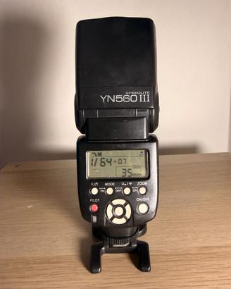 Yongnuo YN560 III Speedlite Flash Manuale con Rice