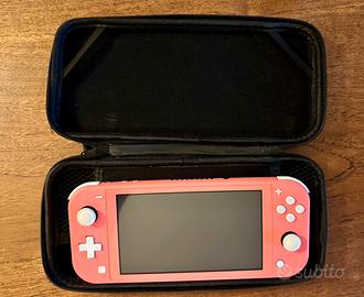 Nintendo Switch Lite Rosa con custodia