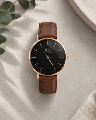 Daniel Wellington DW Uomo Nero 40 mm