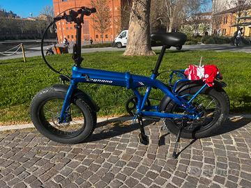 Bici elettrica fat Legnano pieghevole