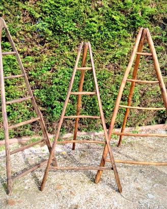 Vecchie Scale Rurali In Legno