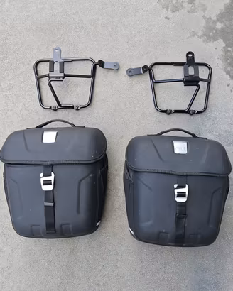 borse laterali con telaietti GIVI per Moto Guzzi