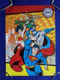 Poster Supereroi DC Comics - Superman, Batman ecc