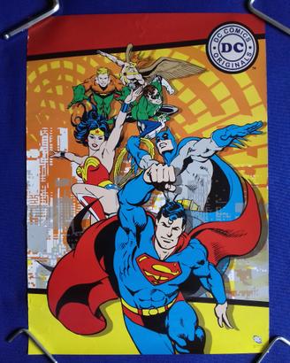 Poster Supereroi DC Comics - Superman, Batman ecc
