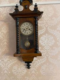 Orologio antico a pendolo da parete – Fine '800