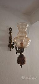 coppia lampadari vintage