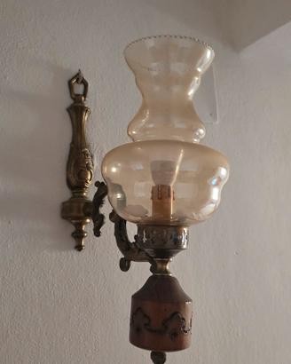 coppia lampadari vintage