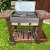 BBQ- barbeque a gas con pietra lavica