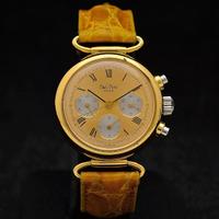 PaulPicot Lemania 1873 Chronograph steel gold 4888