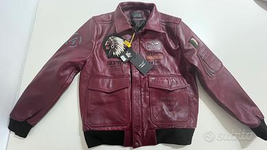 GIUBOTTO IN PELLE NUOVO TAGLIA (L) VESTE PICCOLO