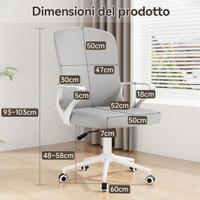 Sedia Ufficio Ergonomica – PARI AL NUOVO