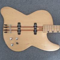 Basso elettrico di liuteria in acero