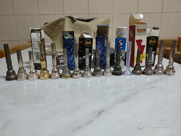 Bocchini per tromba, trombino, cornetta e flicorno