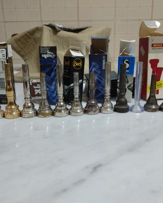 Bocchini per tromba, trombino, cornetta e flicorno