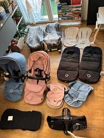 Passeggino gemellare Bugaboo Donkey –Trio Completo