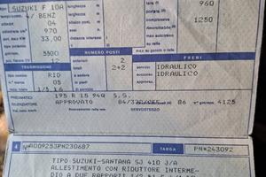 suzuki Santana sj 410