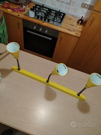 Lampadario a 3 Torcia Giallo IKEA