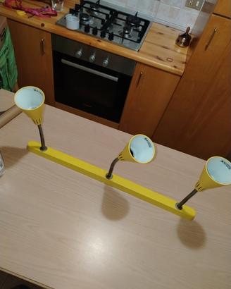 Lampadario a 3 Torcia Giallo IKEA