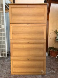 SCARPIERA MODERNA IN LEGNO capienza 16+ paia