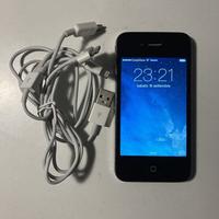 iPhone 4 8GB Black A1332 iOS - Funzionante