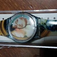 Swatch art lady and the mirror