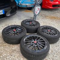 ABARTH 500 CERCHI E GOMME COMPLETI 205/40/17