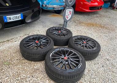 ABARTH 500 CERCHI E GOMME COMPLETI 205/40/17
