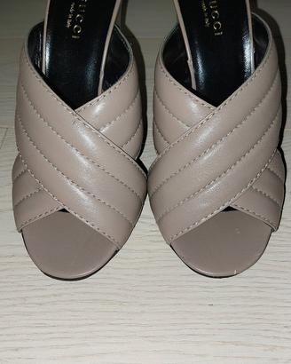 Sabot Gucci beige