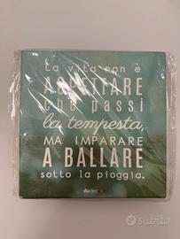 Quadro con bella frase