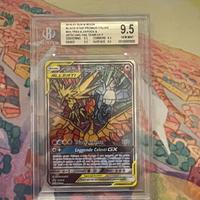 Articuno Zapdos e Moltres gx sm210 bgs9.5 ITA