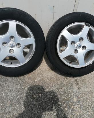 cerchi e gomme 14 pollici