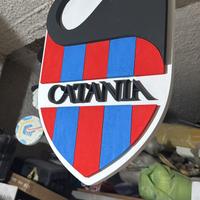 Catania calcio logo in 3d da parete 50x35 cm