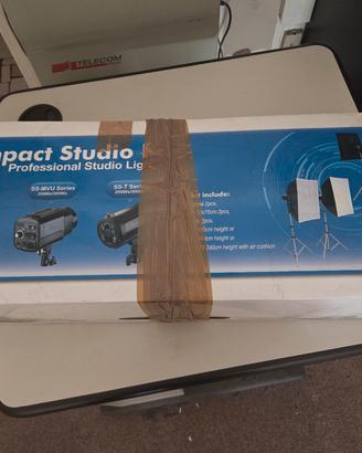 Flash studio kit completo 