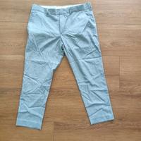Pantalone chino Burton Menswear grigio chiaro
