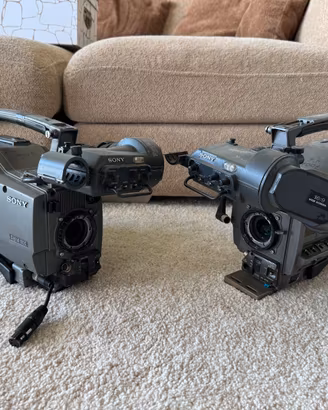 2 Telecamere Sony Vintage