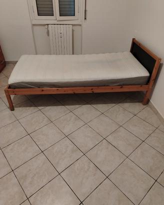 letto singolo Ikea 90 x 200
