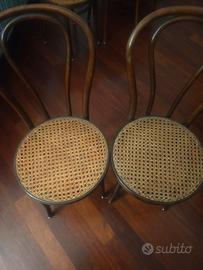 6 sedie stile Thonet anni ’60