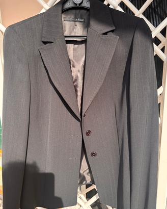 Tailleur  donna grigio gessato taglia 46