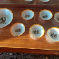 Servizio per spaghetti con decorazioni orientali