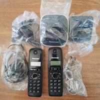 coppia telefoni cordless Panasonic KX-Tg1612