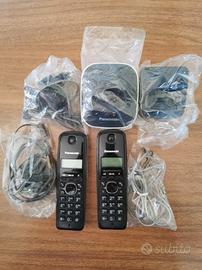 coppia telefoni cordless Panasonic KX-Tg1612