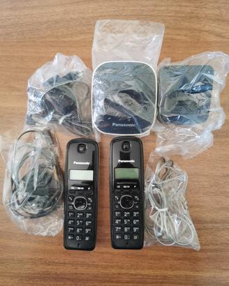 coppia telefoni cordless Panasonic KX-Tg1612
