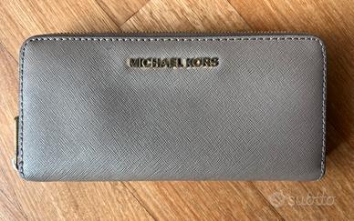Portafoglio Michael Kors "Jet Set" - grigio