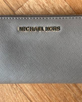 Portafoglio Michael Kors "Jet Set" - grigio