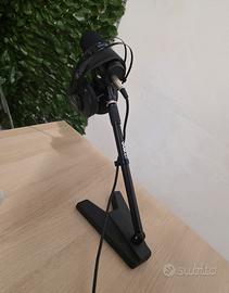 Asta Microfono QuikLok A114BK - Base in ghisa