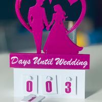 Days until wedding