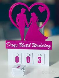 Days until wedding