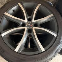 Cerchi con gomme estive 215 50 r17 4x108 Mak