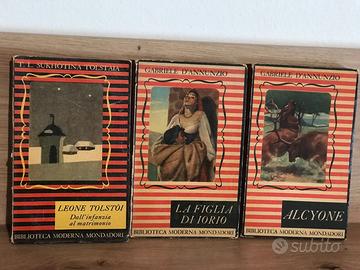 Lotto 3 Libri Biblioteca Moderna Mondadori Tolstoj